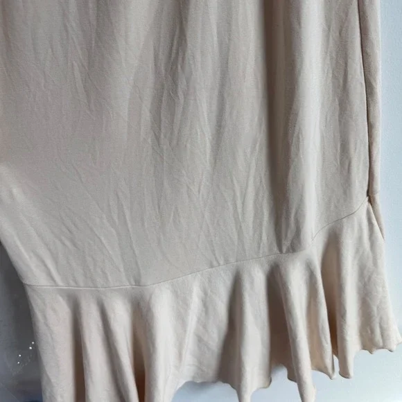 NWT Free People Beach Alix Plunge Low Back Midi Dress in Bleached Sand Neutral - Picture 9 of 9